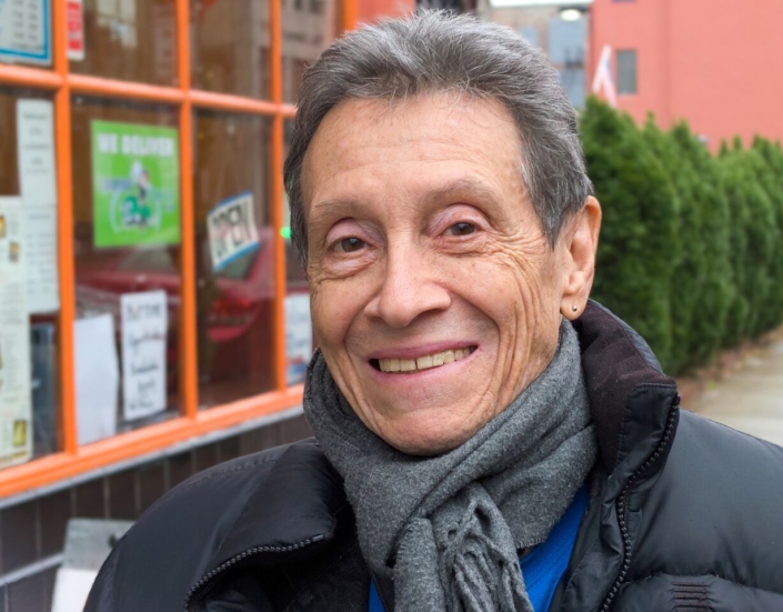 A. D. Coleman luento photo by Harris Fogel